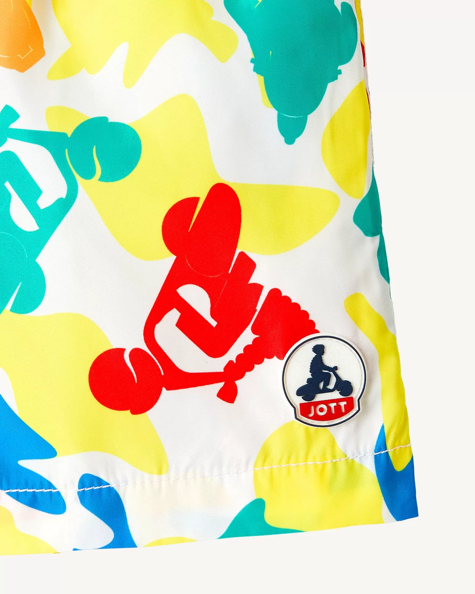 Kids JOTT Cassis Children'S Multicolored Camo Swim Shorts