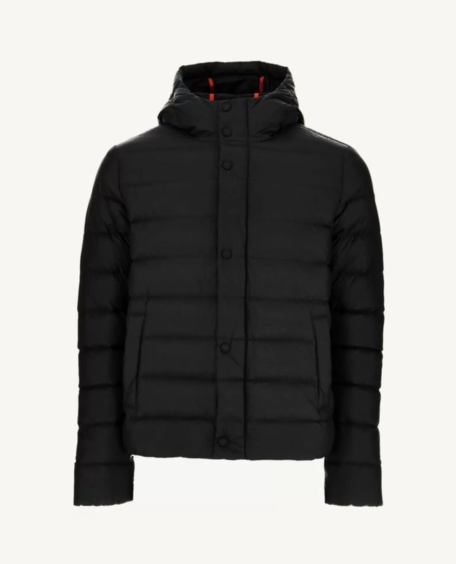 Men JOTT Hooded Puffer Jacket Black Jorge