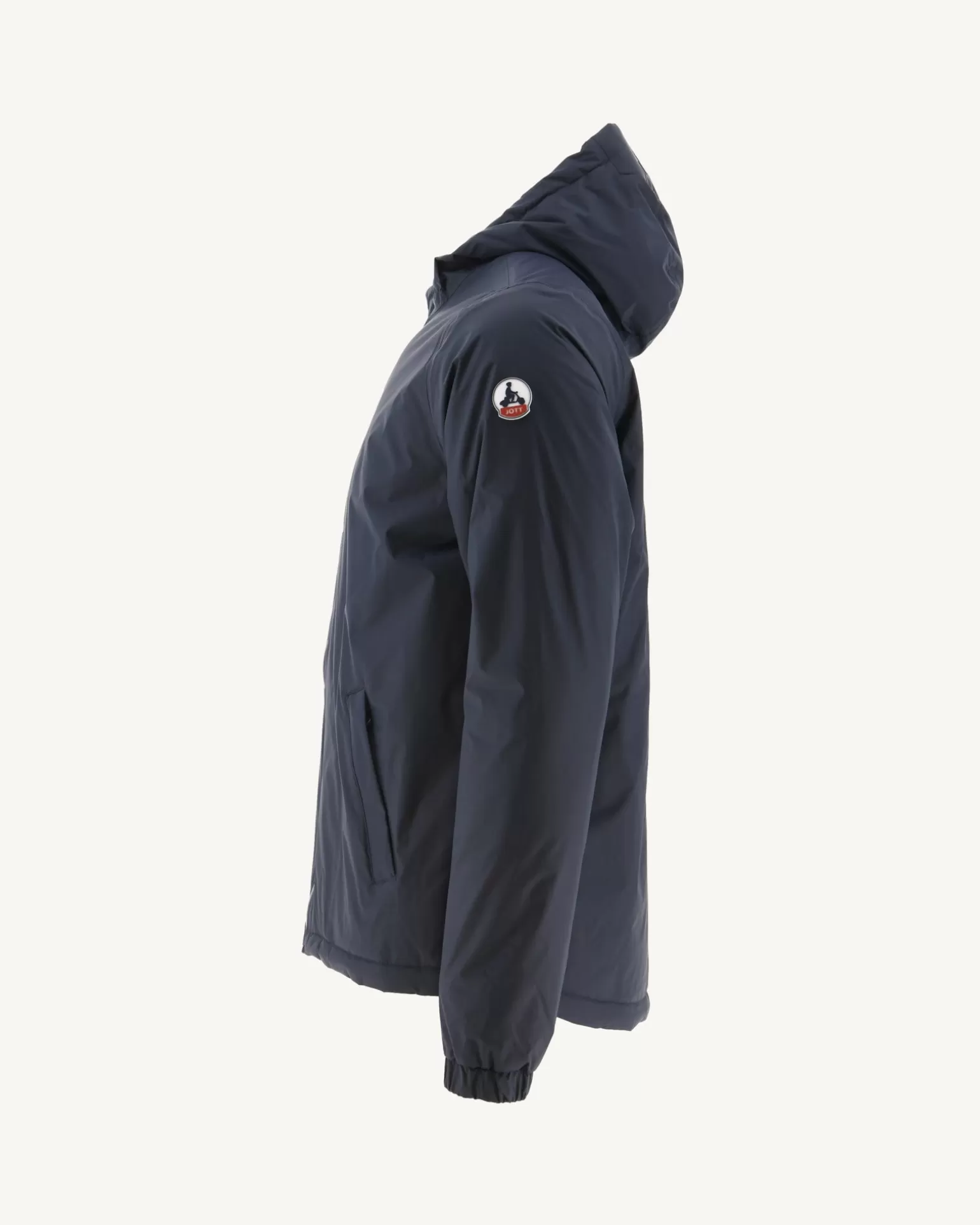 Men JOTT Reversible Ultralight Down Jacket With Hood Navy/Camo Dark Denim Vigo