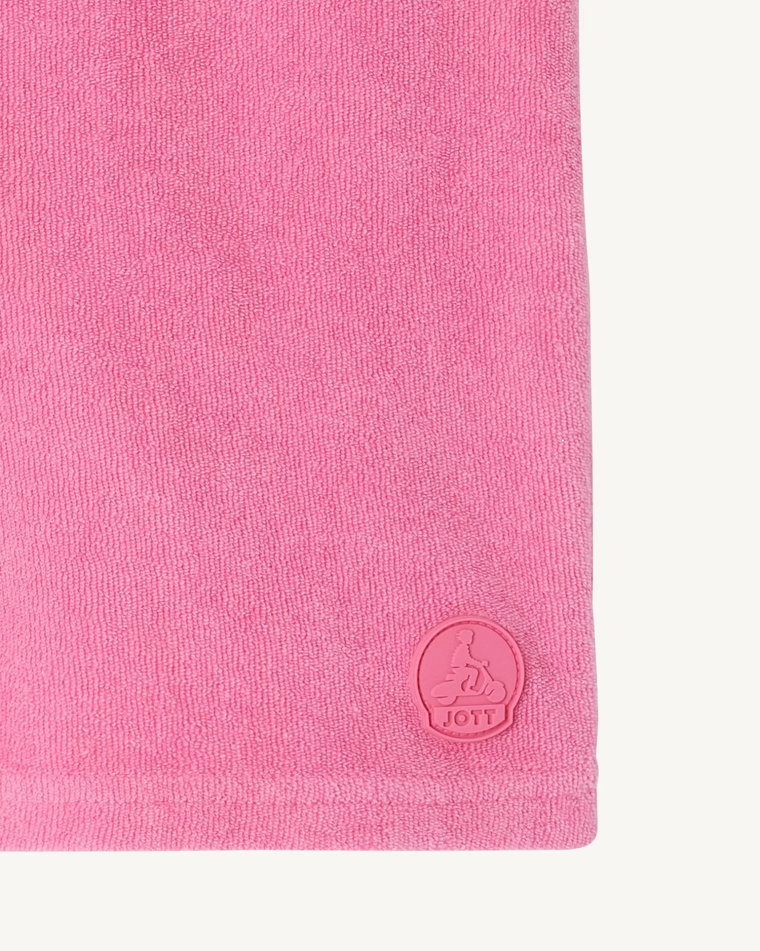 Kids JOTT Serra Intense Pink Cotton Terry Shorts For Children